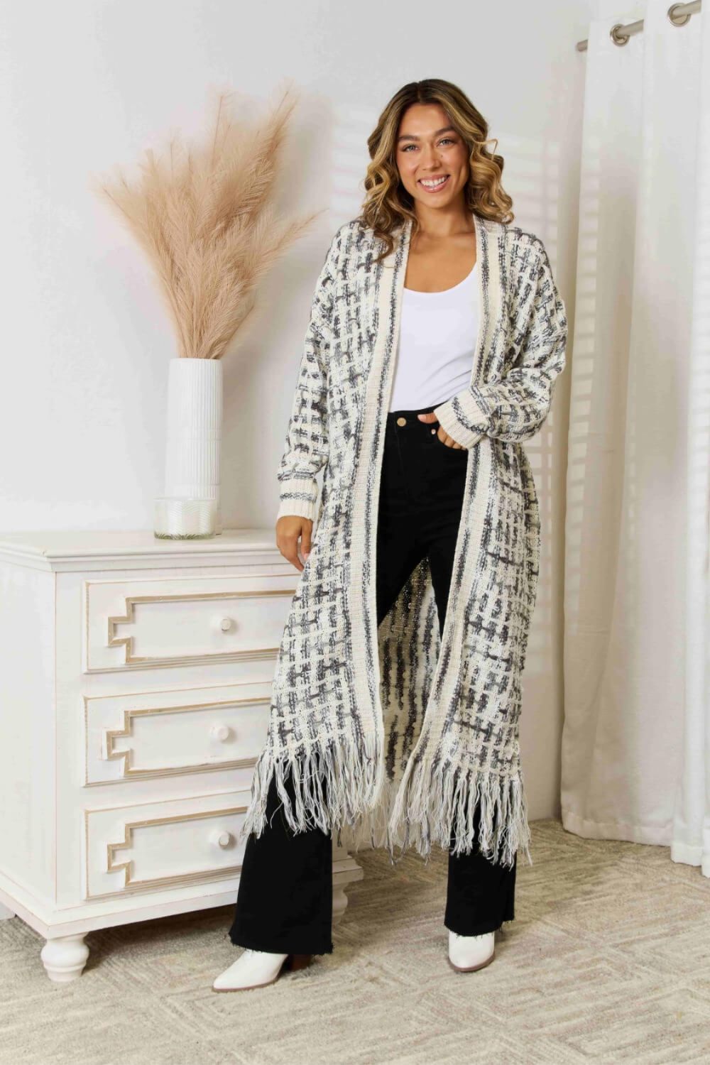 Fringe Flow Cardigan