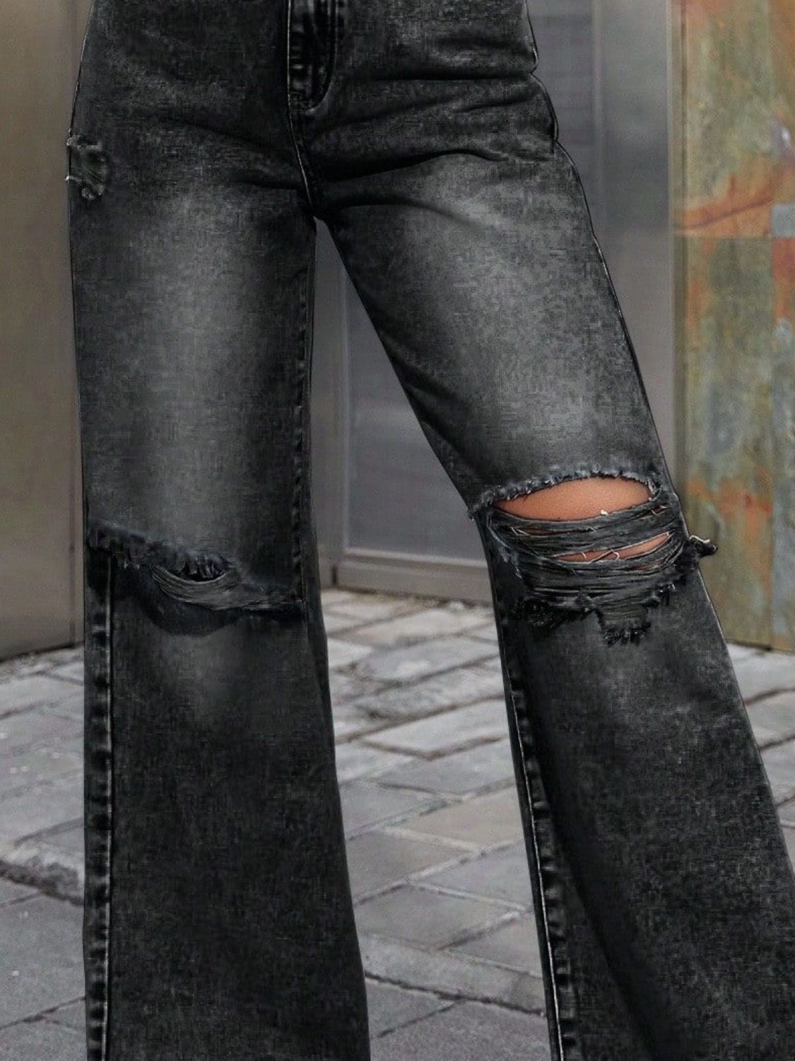 Stormy Daze Distressed Jeans