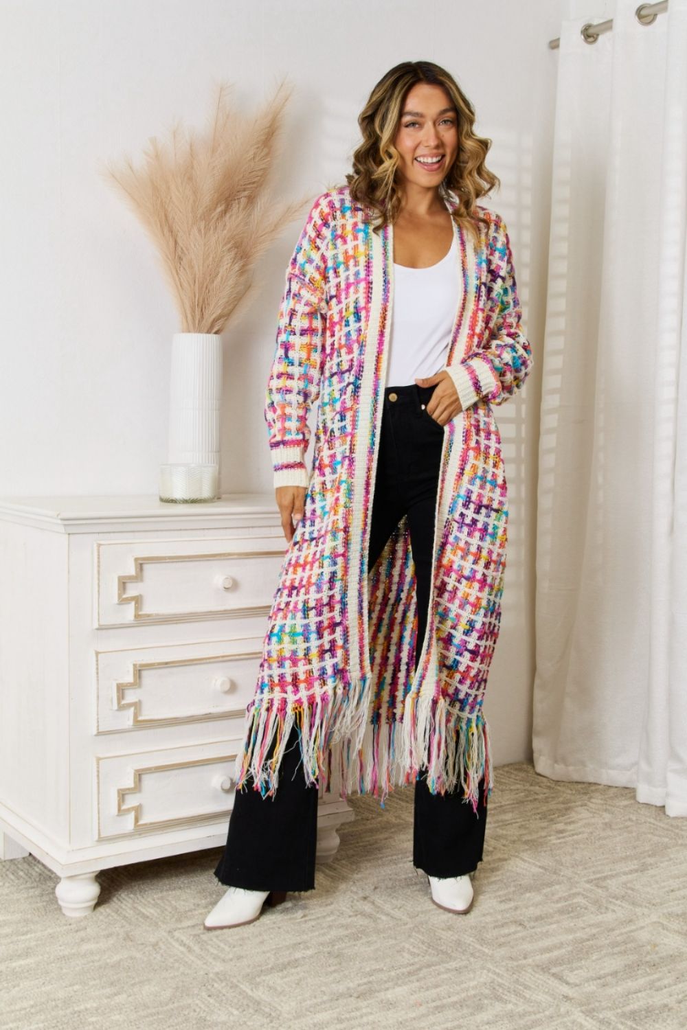Fringe Flow Cardigan