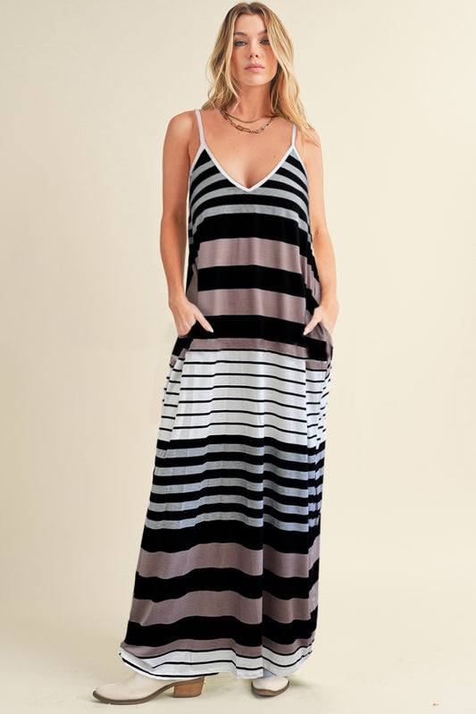 StripeFusion Cami Dress