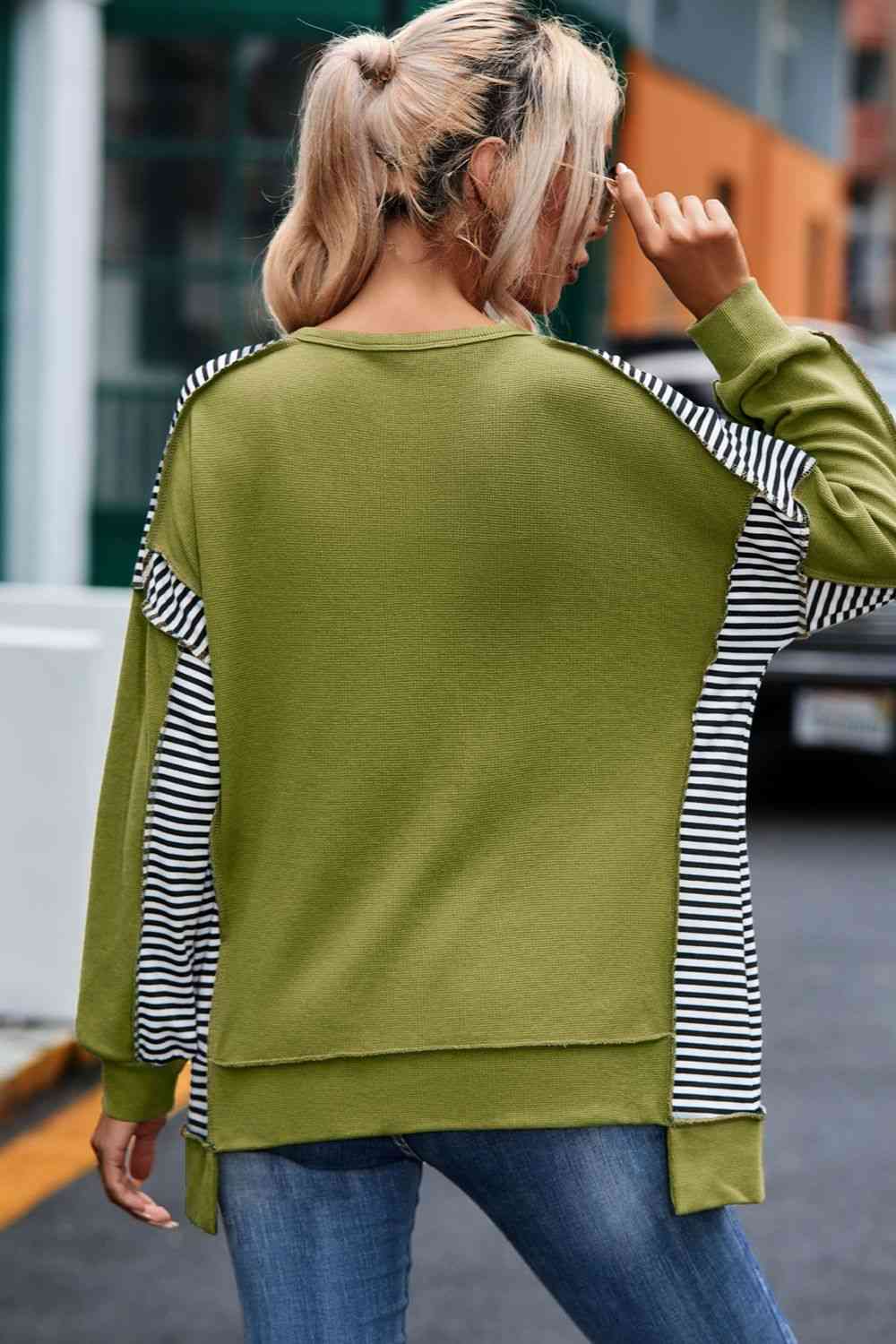 Inside Out Seamed Sweatshirt