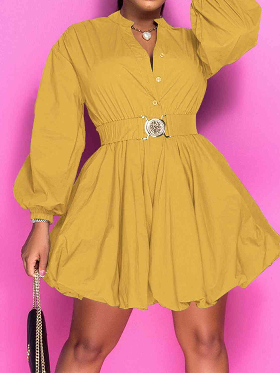 Balloon Mini Dress