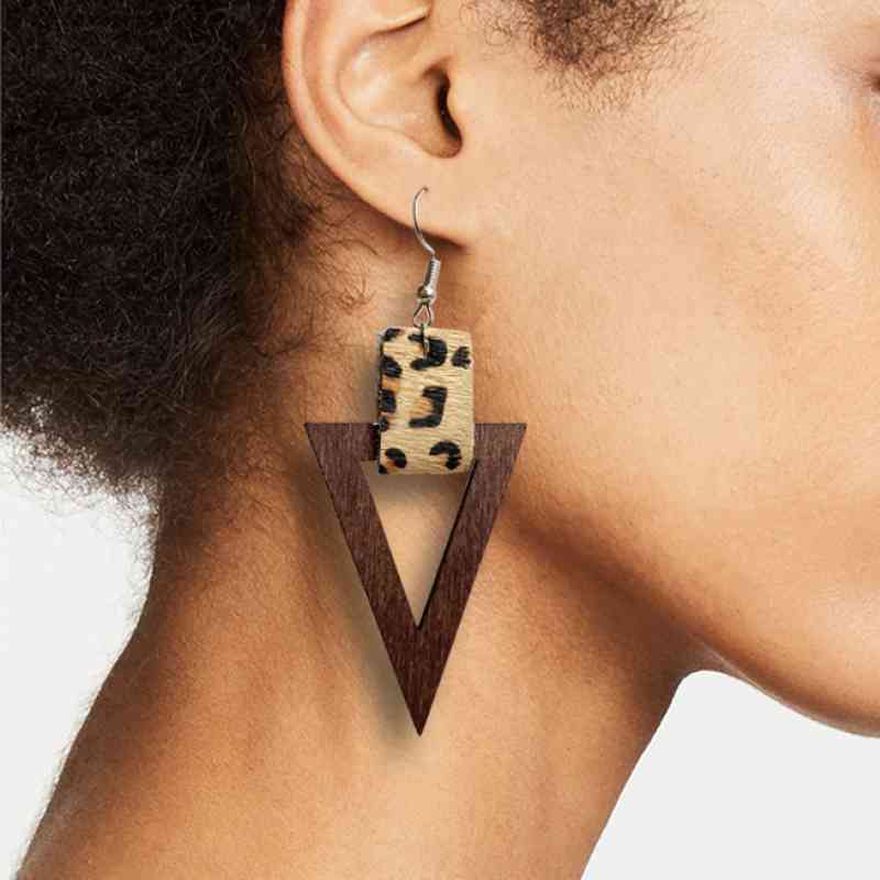 Triangle Drop Earrings