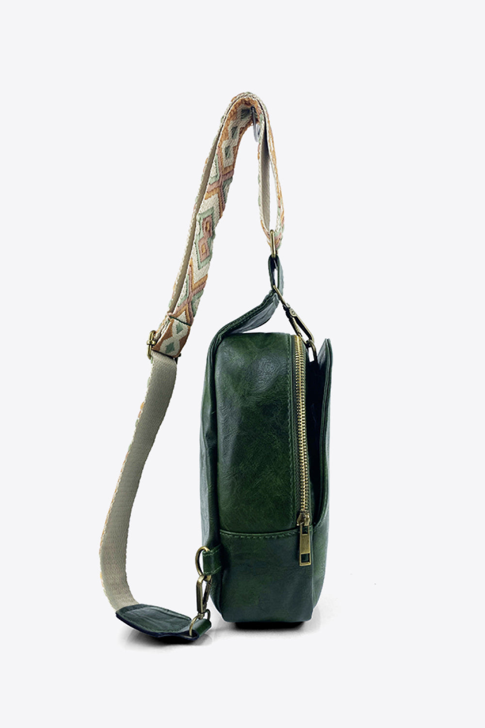 PU Leather Sling Bag