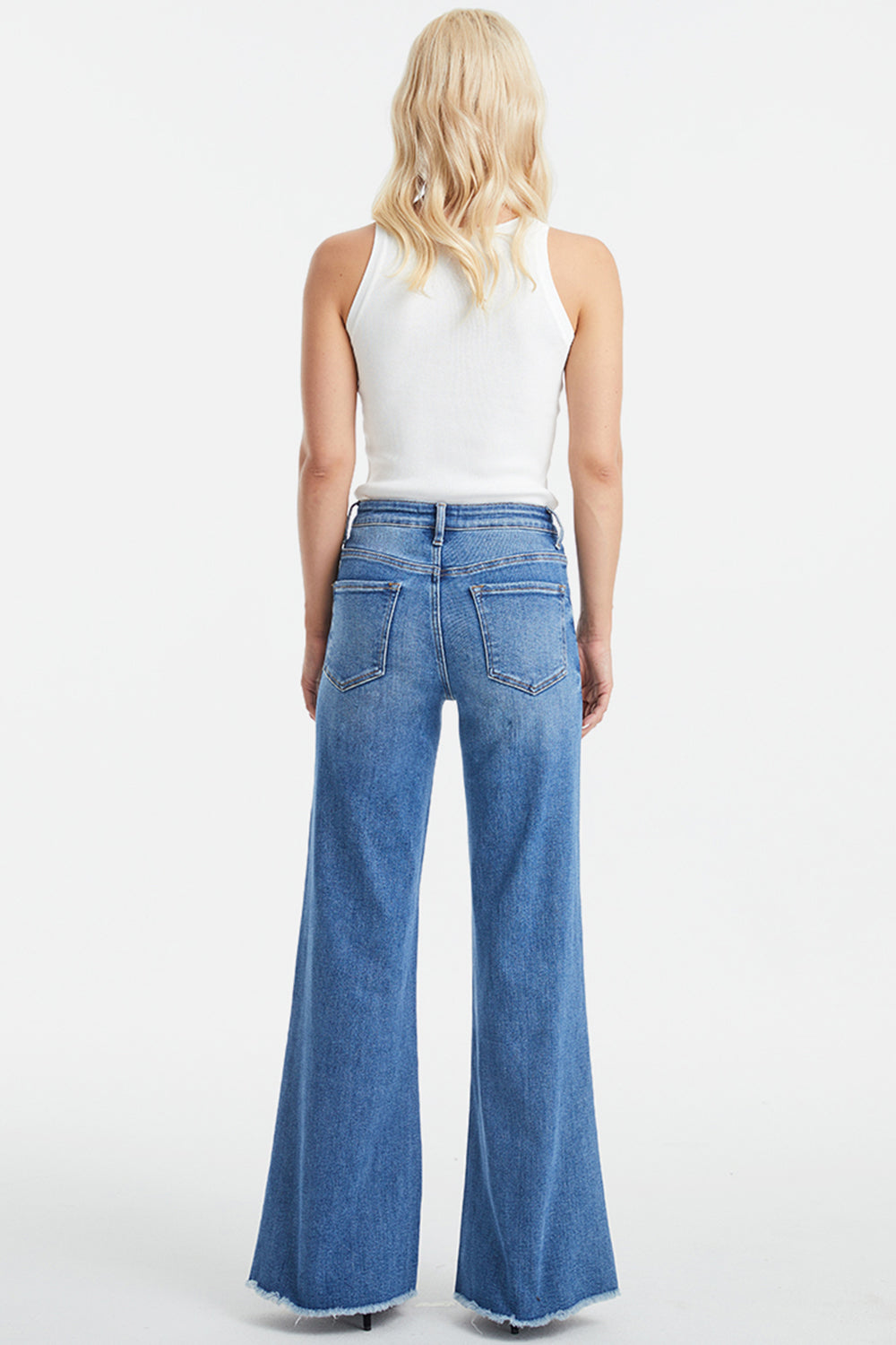 RawEdge Wide Leg Jeans