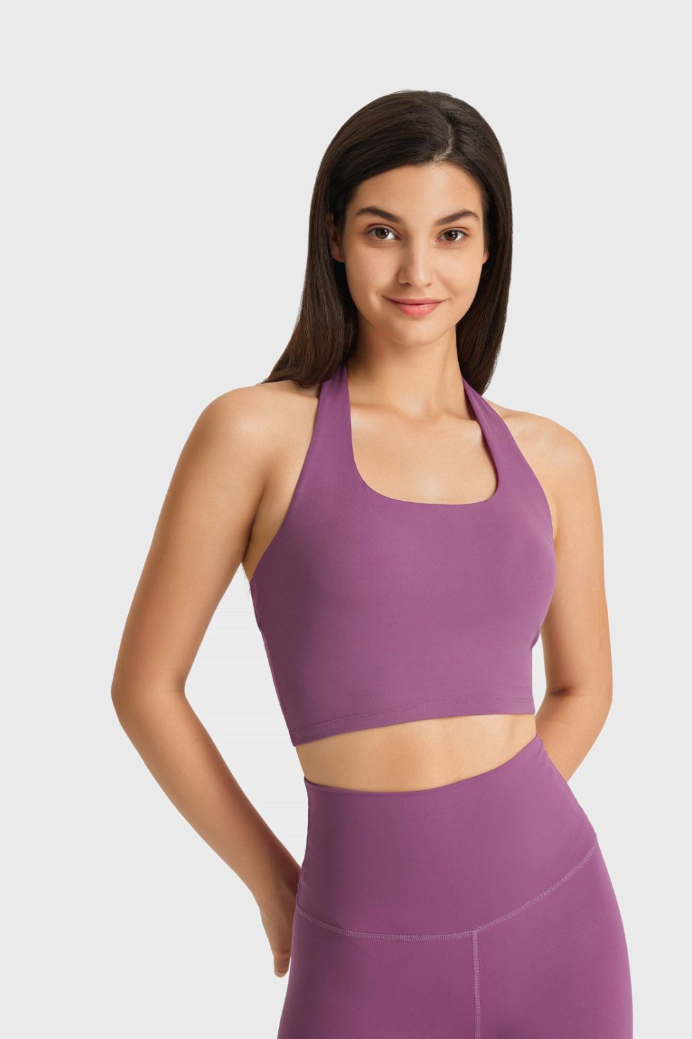 Halter Neck Sports Bra