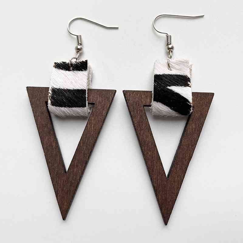 Triangle Drop Earrings