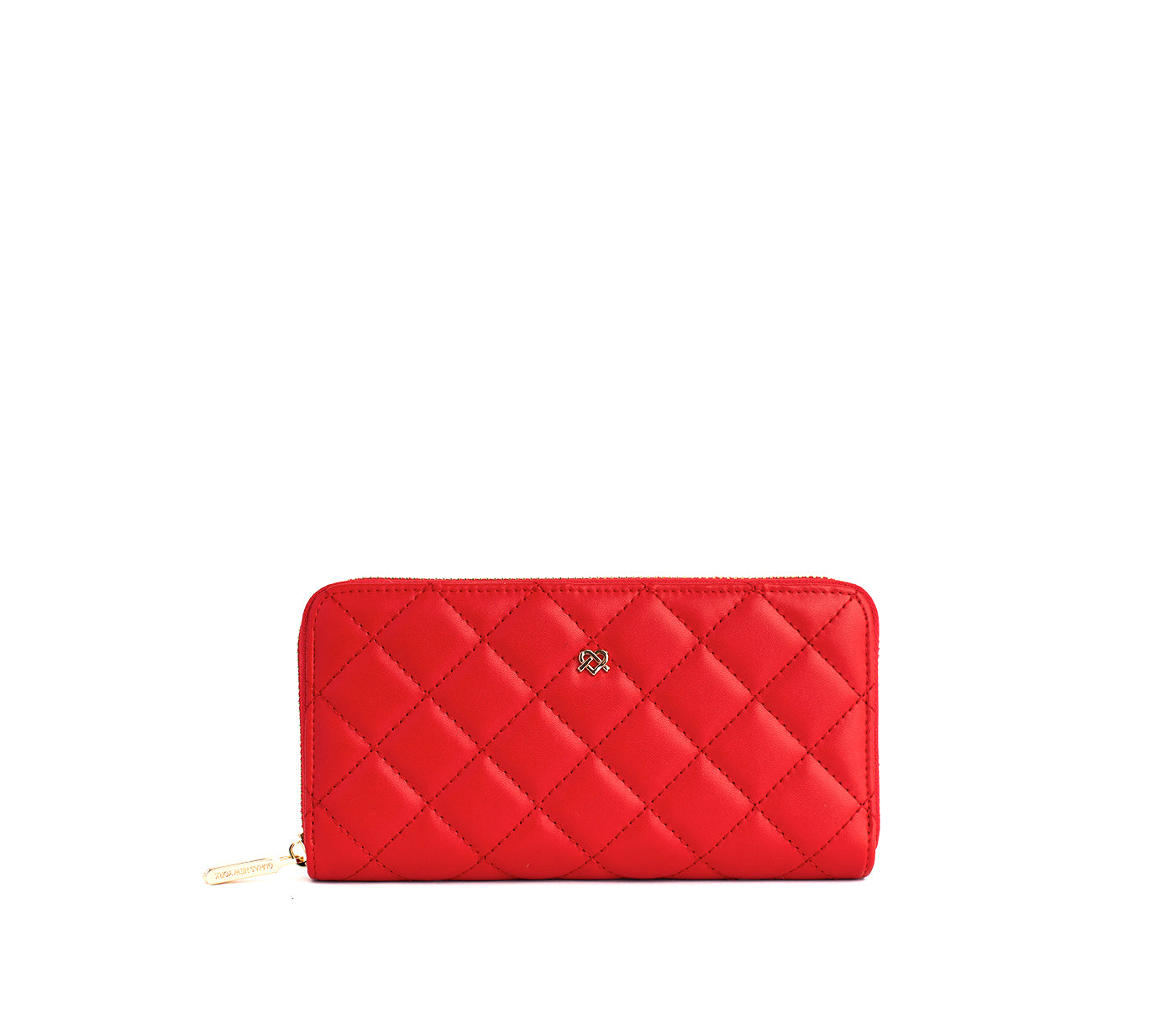 Quilted Red Wallet