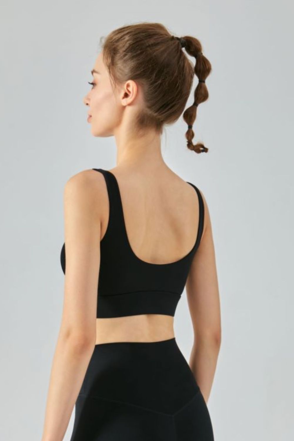 Zip-Up Sports Bra