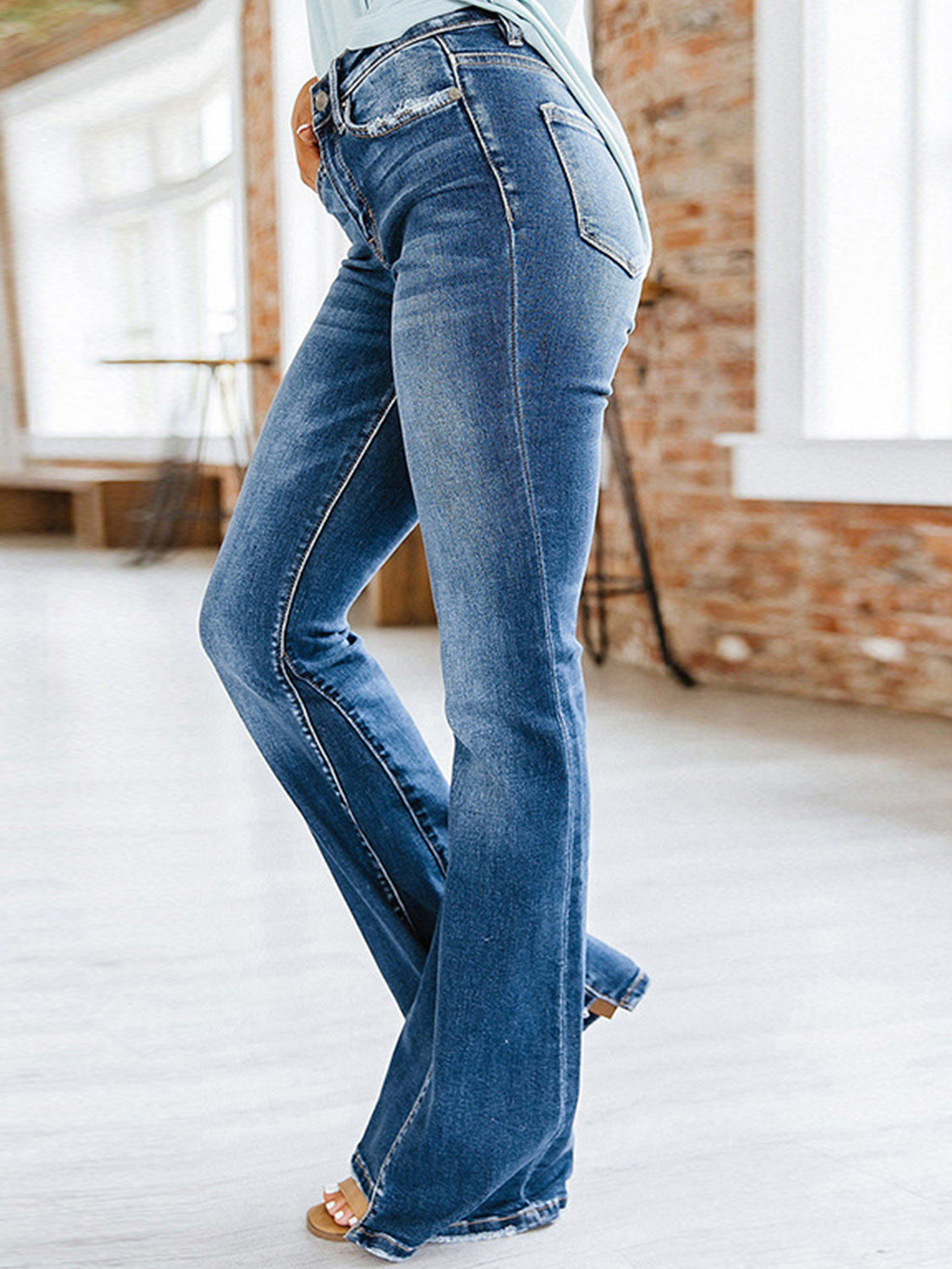 WhiskerWash Bootcut Jeans