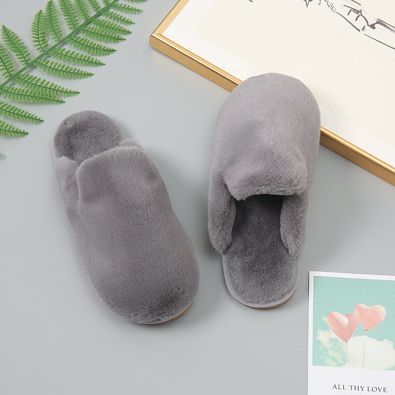 Fur Oxford Slippers