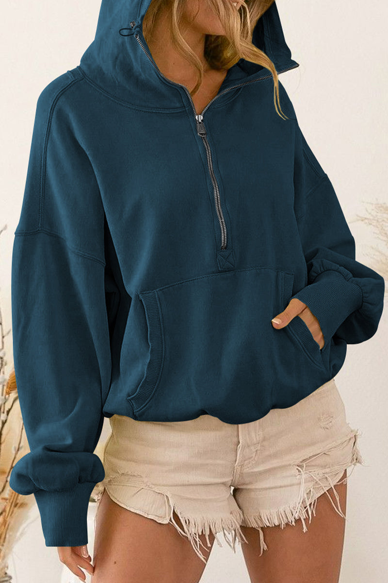 Dropped Shoulder Hoodie