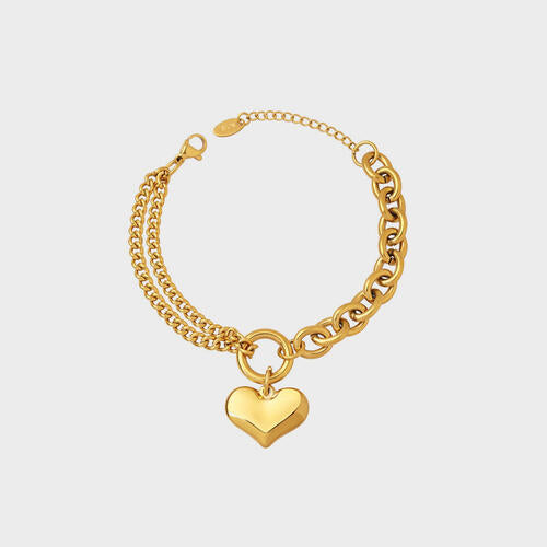 HeartLink Chain Bracelet