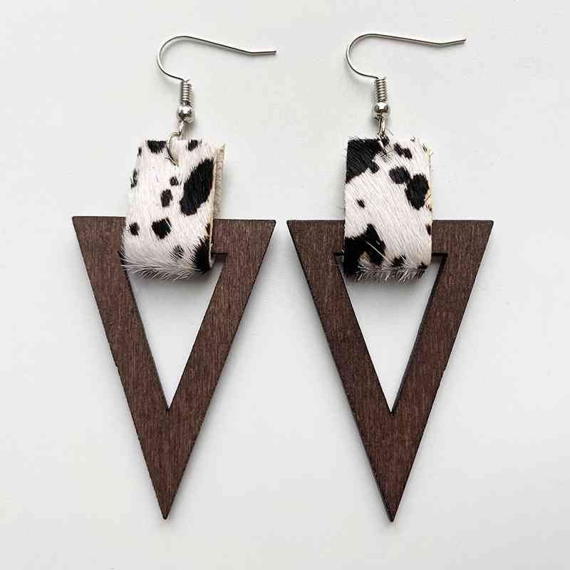 Triangle Drop Earrings