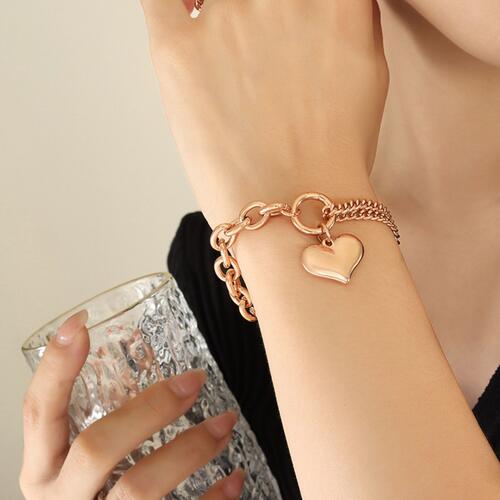 HeartLink Chain Bracelet