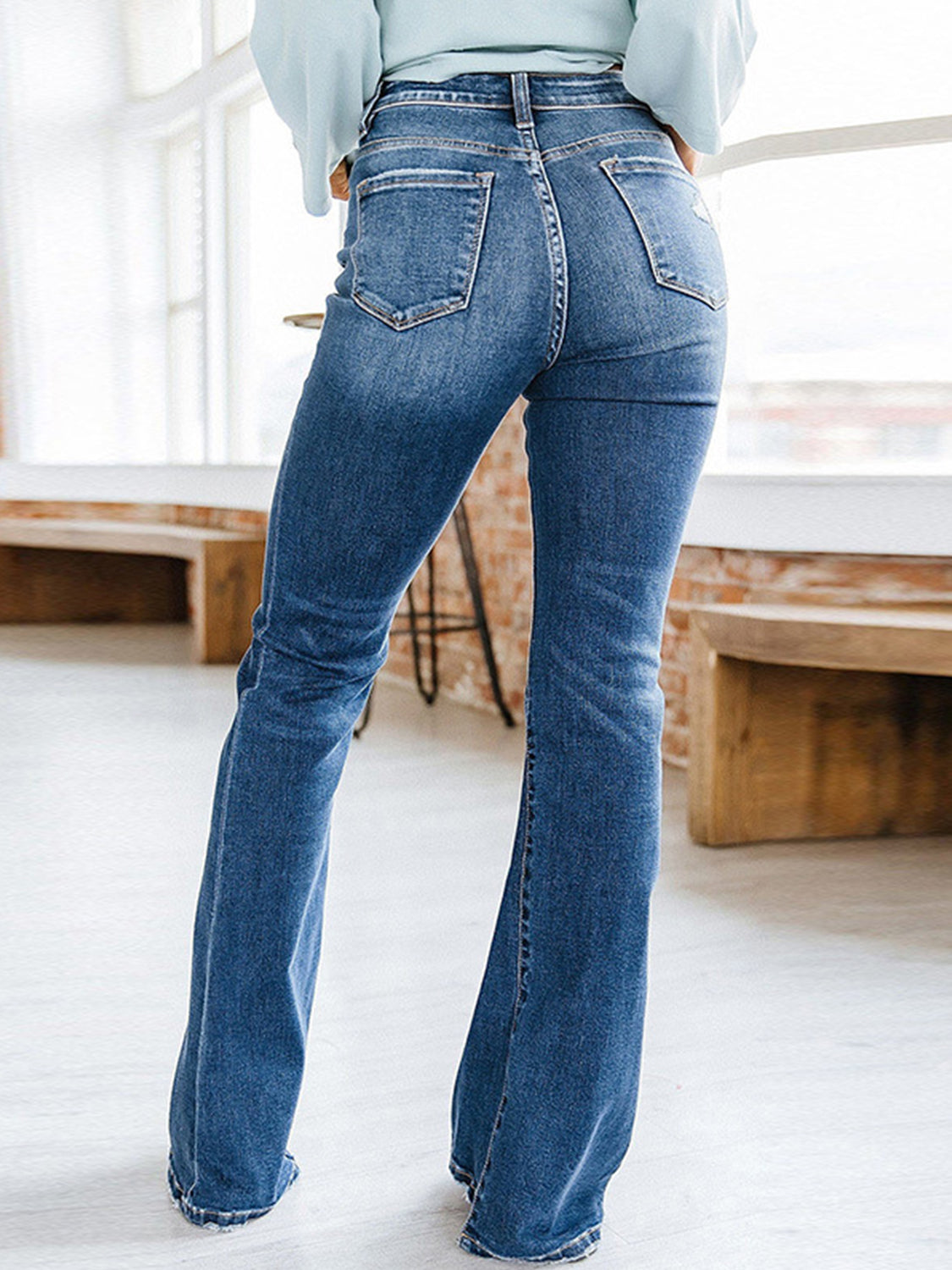 WhiskerWash Bootcut Jeans