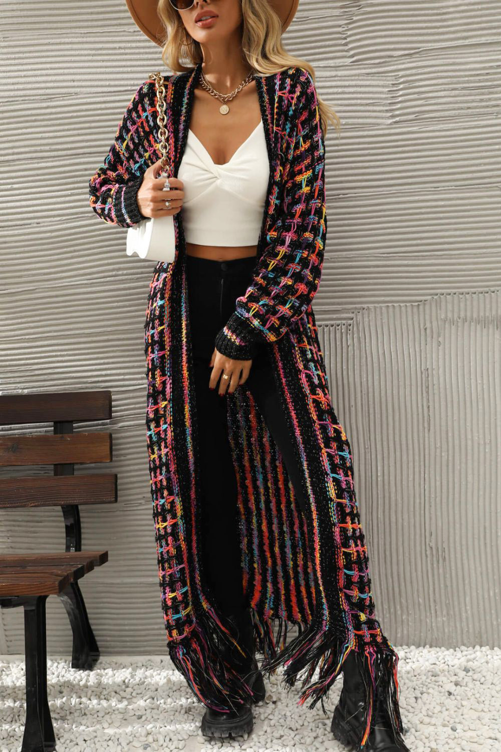 Fringe Flow Cardigan