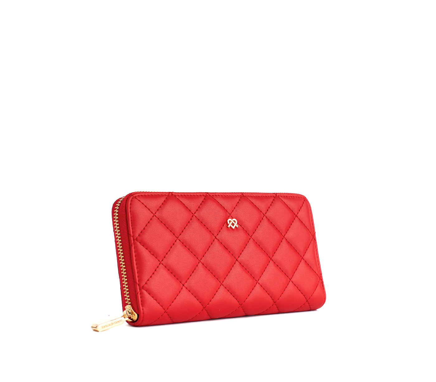 Quilted Red Wallet