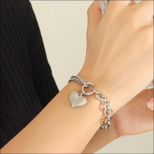 HeartLink Chain Bracelet