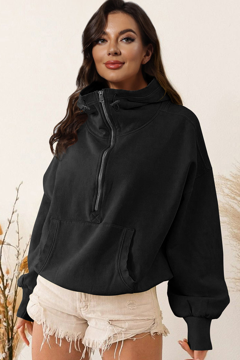 Dropped Shoulder Hoodie