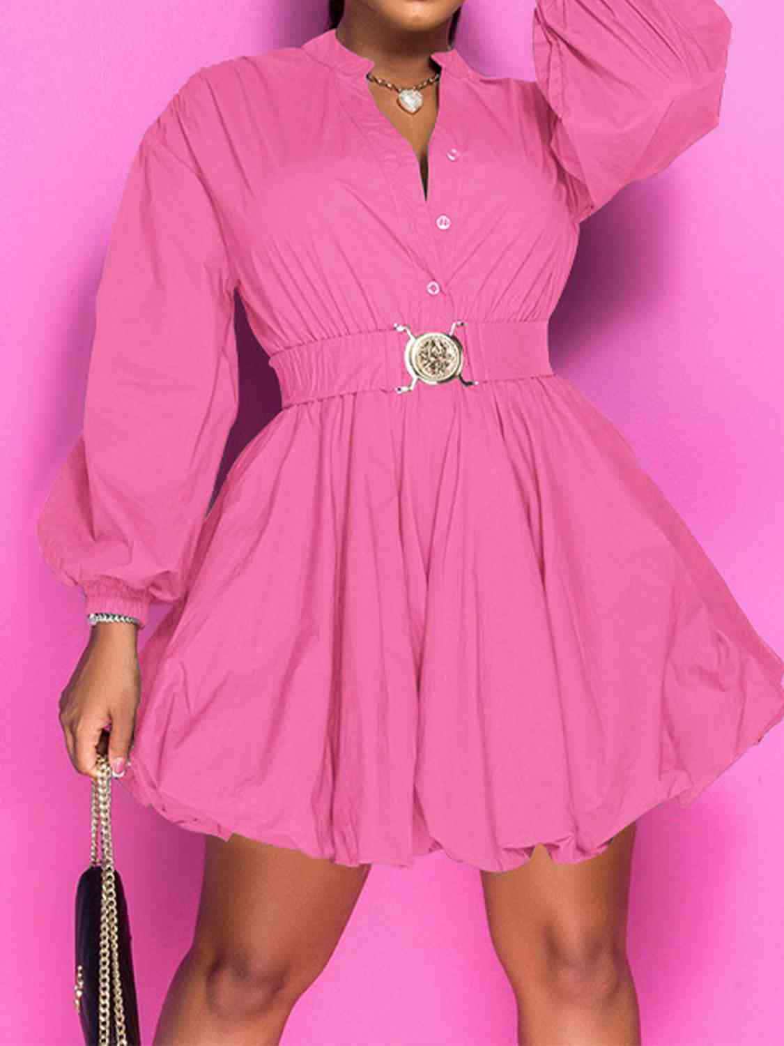 Balloon Mini Dress