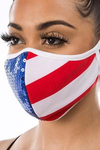 American Flag Mask