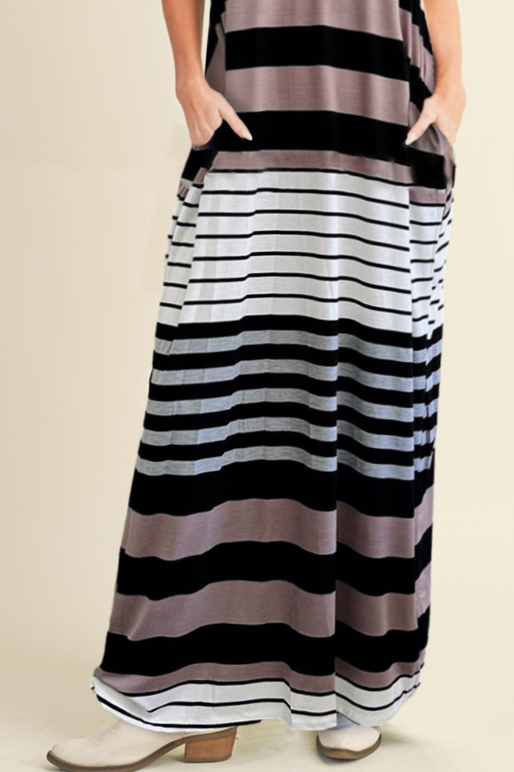 StripeFusion Cami Dress
