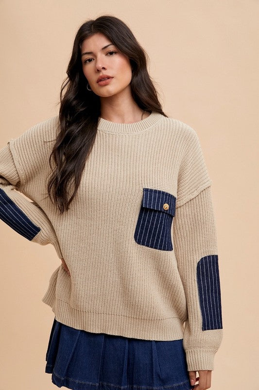 PatchEase Sweater