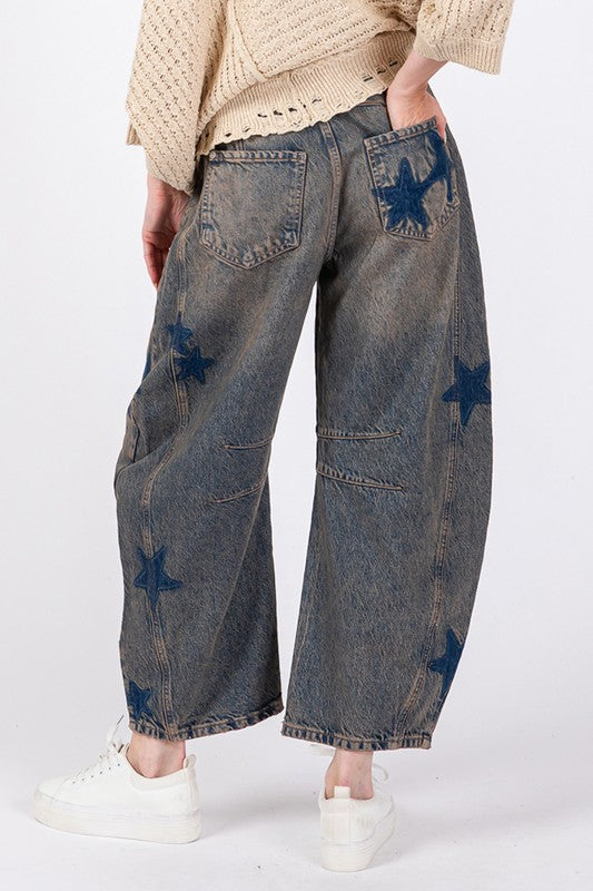 Starry Stride Jeans