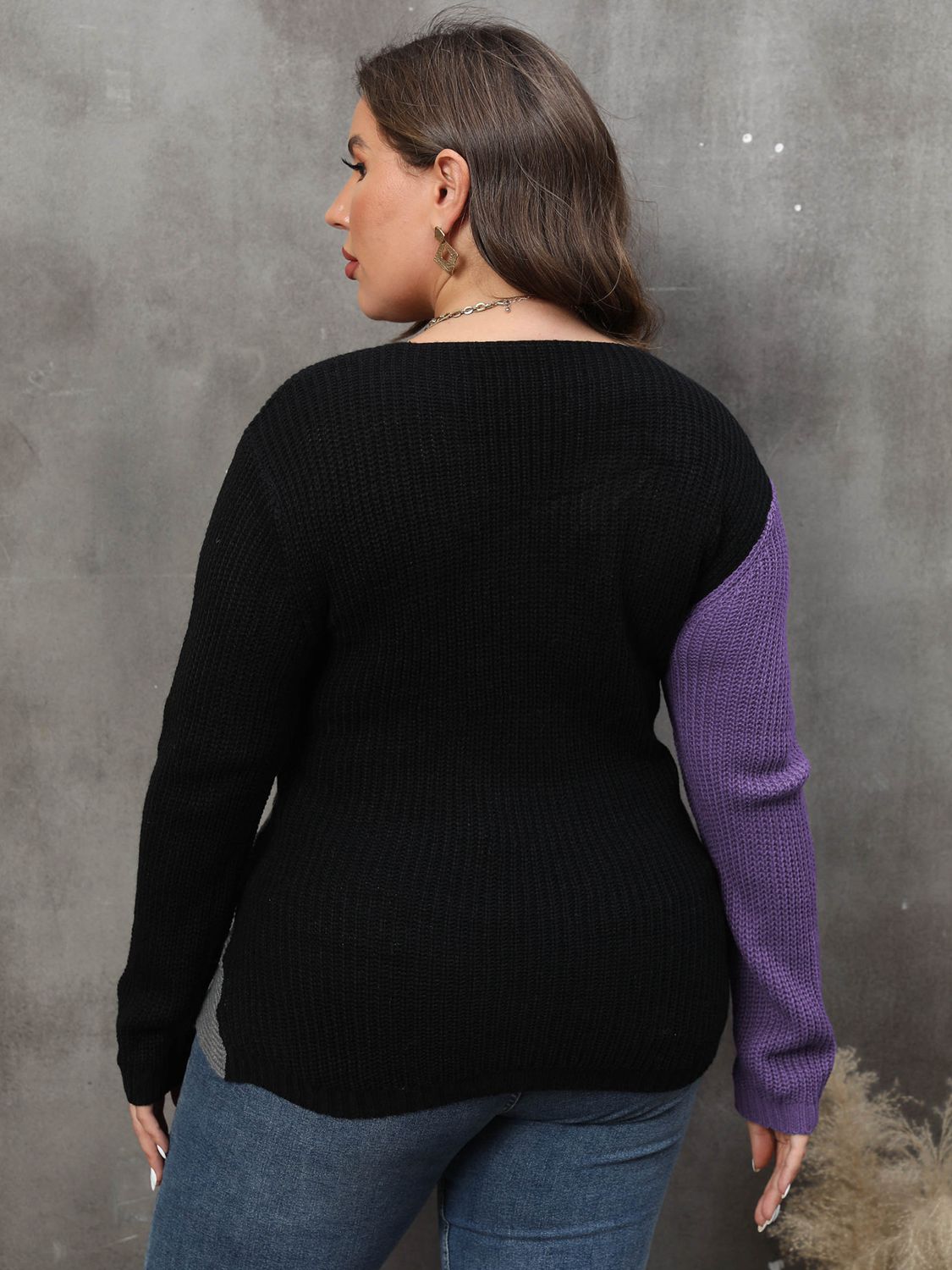 Plus Size Twist & Tone Sweater