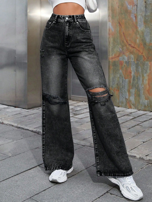 Stormy Daze Distressed Jeans