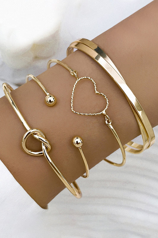 Golden Harmony Bracelet Set