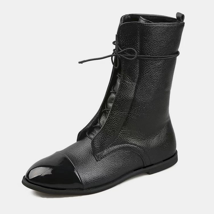 NoirPoint Lace Up Boots