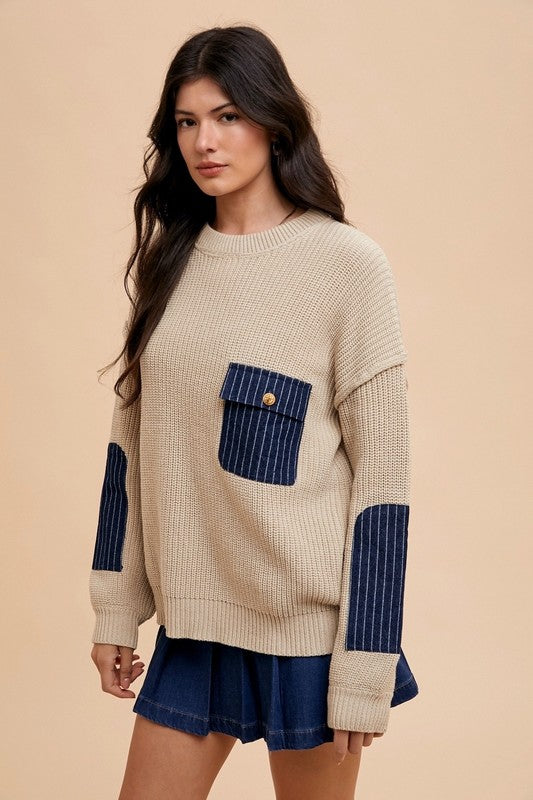 PatchEase Sweater