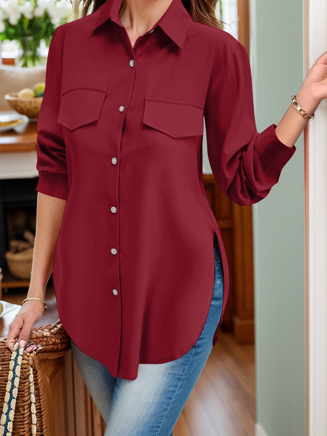 SideFlow Collared Shirt