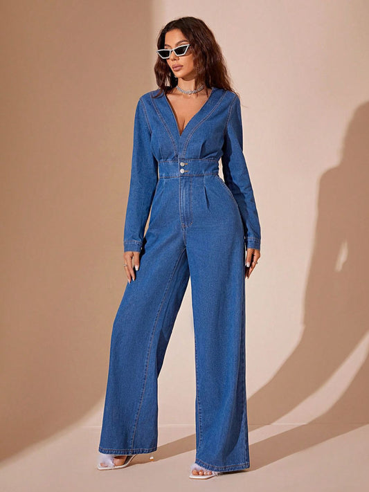 Denim Diva Jumpsuit