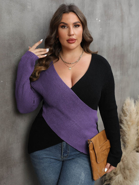 Plus Size Twist & Tone Sweater