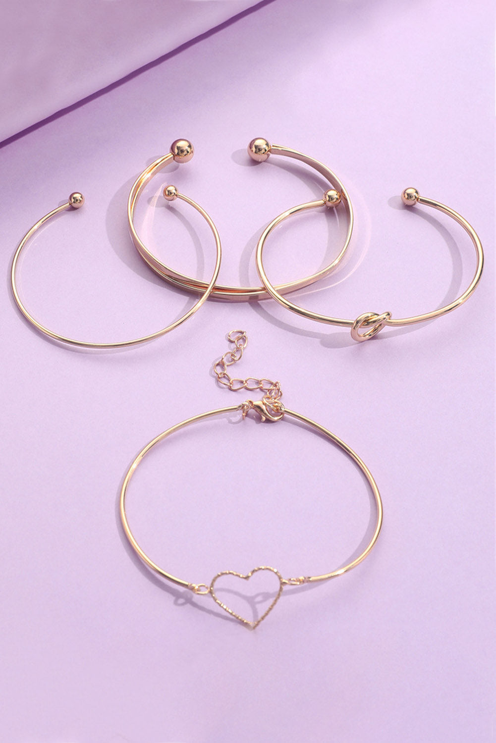 Golden Harmony Bracelet Set