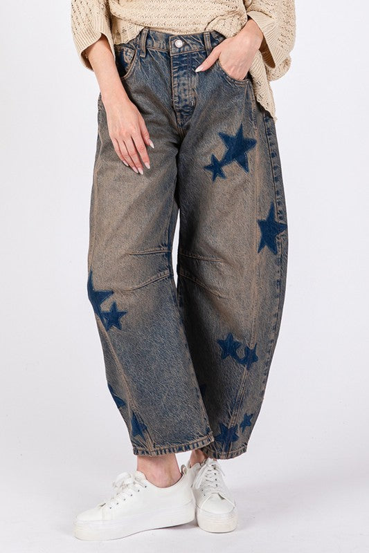 Starry Stride Jeans