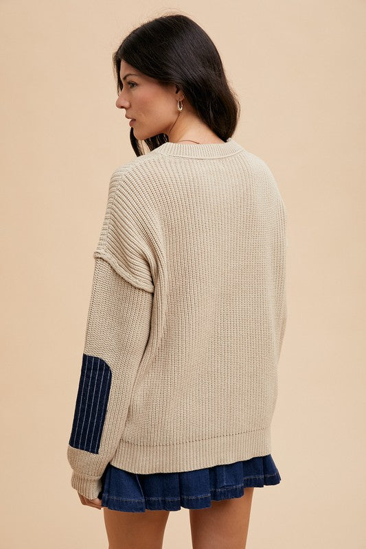 PatchEase Sweater