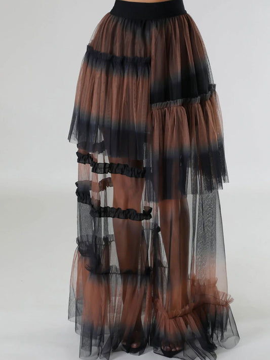 Sheer Bliss Maxi Skirt